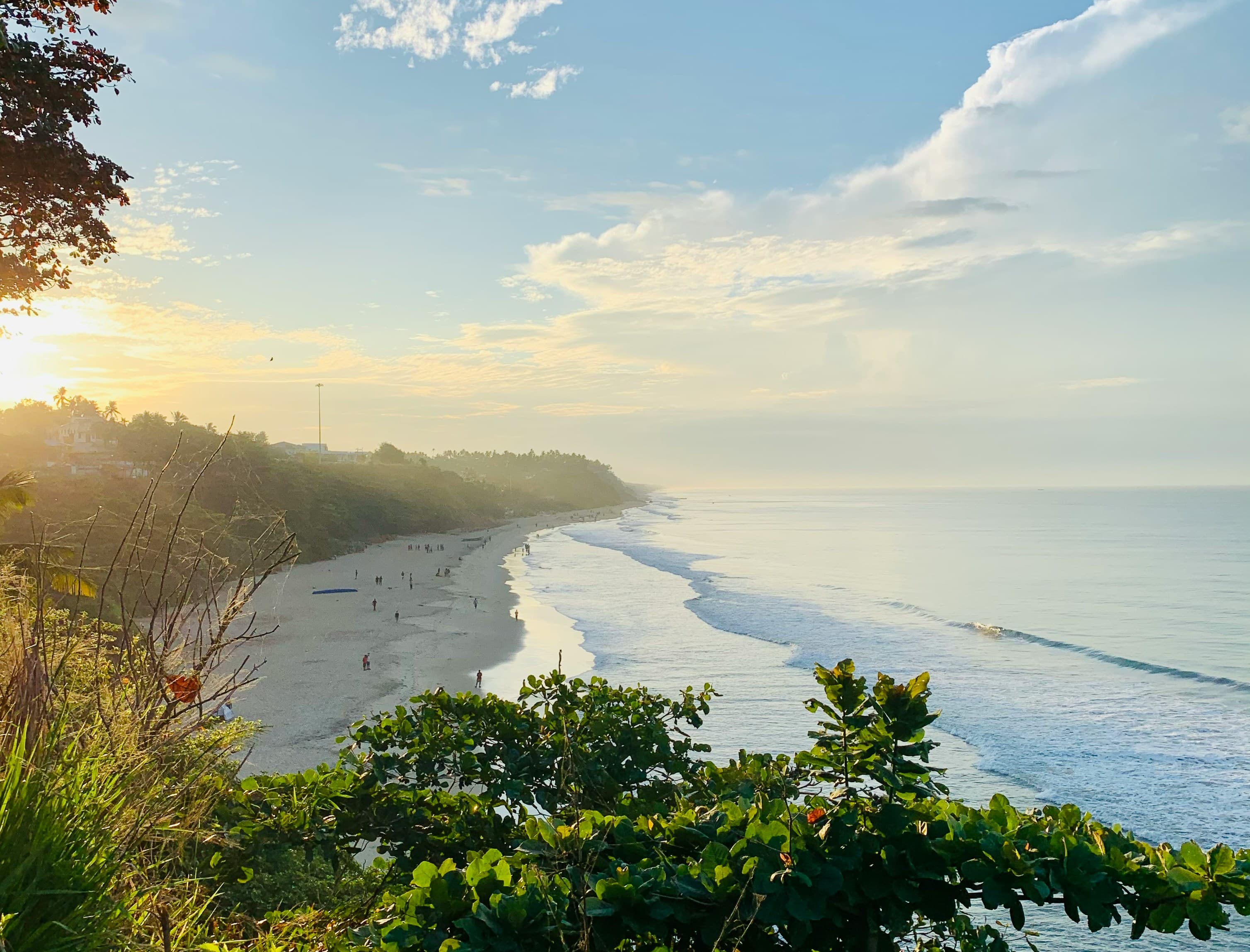 Varkala Cliff Beach Tour